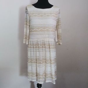 NWT Love Reign 3/4 sleeve midi dress